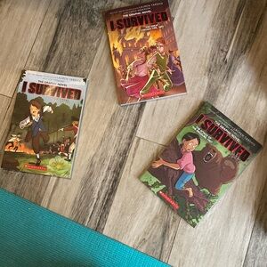 The I Survived Graphic Novels, set of 3, all by Lauren Tarshis